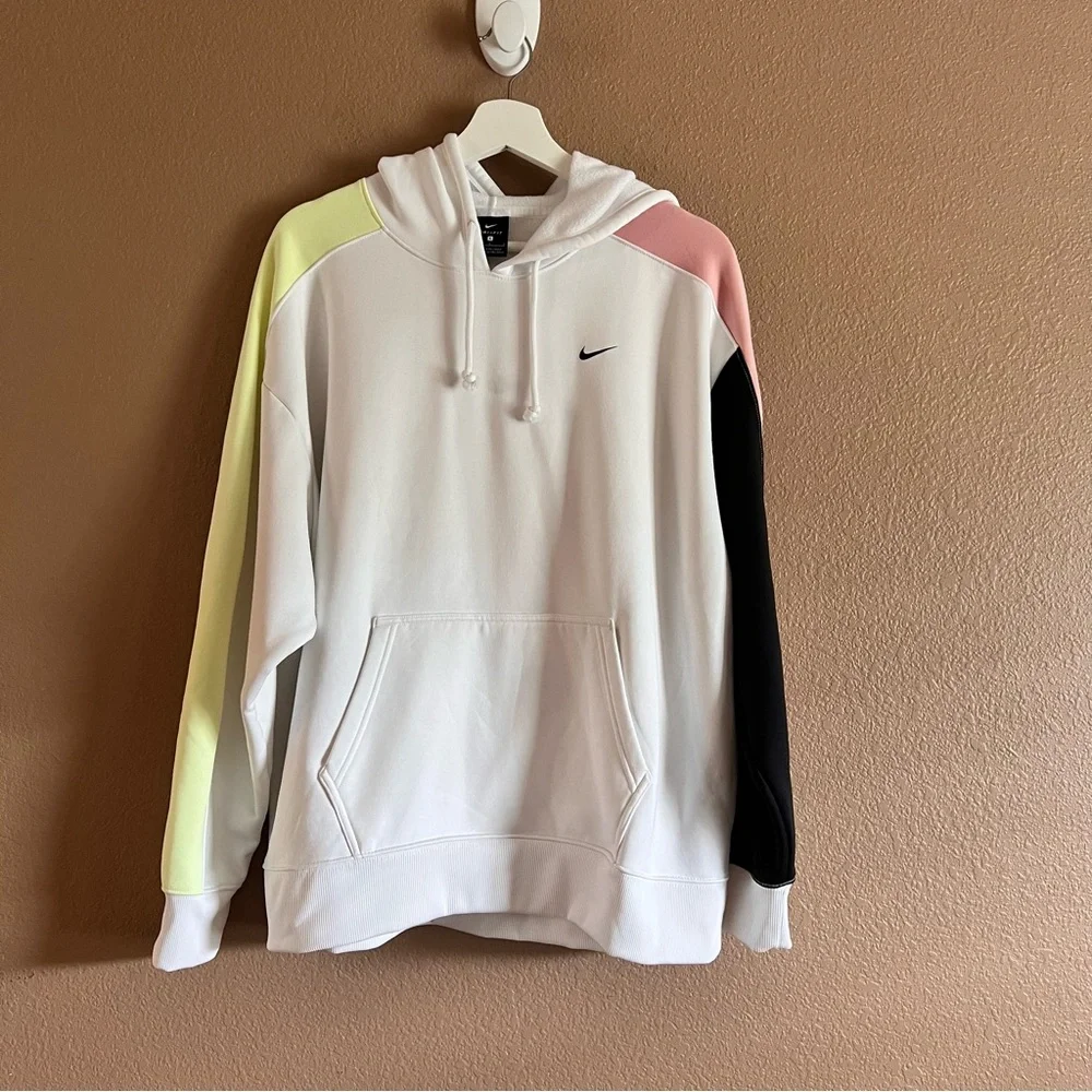 Nike Dri Fit Colorblocked Hoodie Size Large